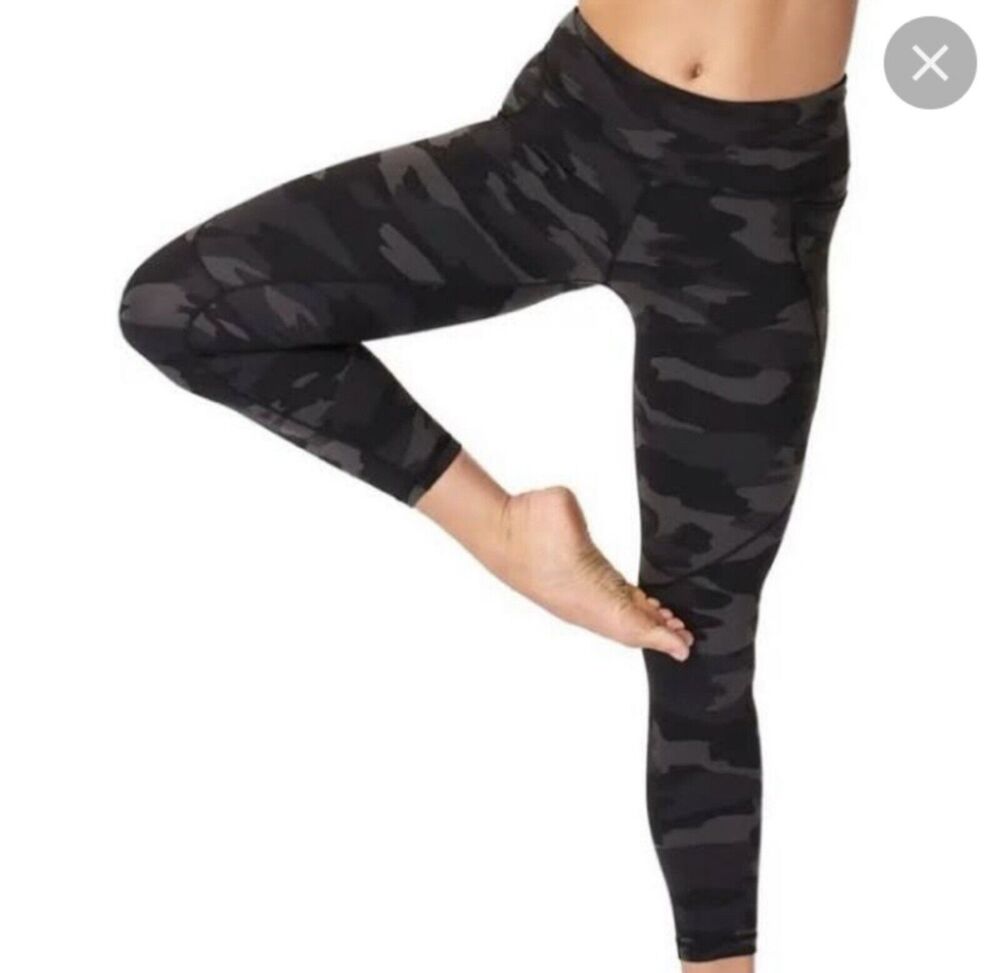 Sweaty Betty Power 7/8 Leggings Dark Camouflage 6